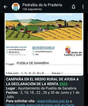 Canal de WhatsApp del Ayuntamiento